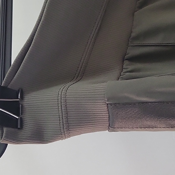 Athleta Nolita Wide-leg Stretch Pants, Mountain Olive, ]12, EUC - Picture 4 of 6